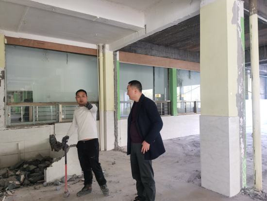 长塘社区快速处置施工投诉 守护居民安居环境