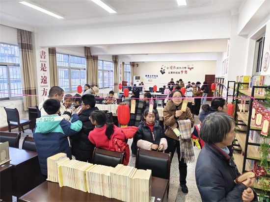 岳塘區(qū)圖書館：書香燈謎鬧元宵 傳統(tǒng)文化潤心田