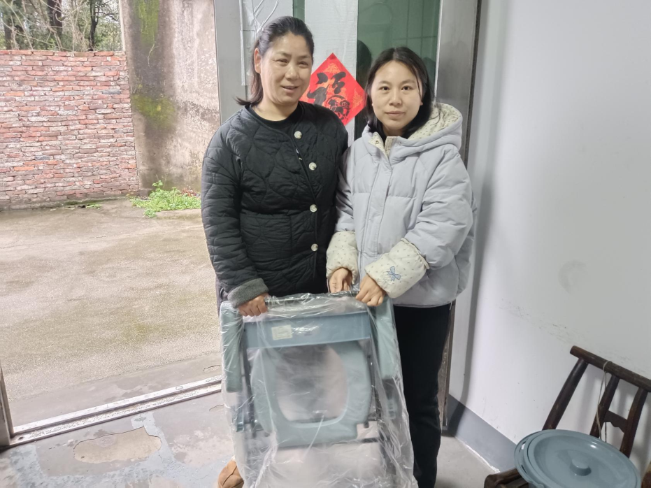 有“爱”无“碍” 五星村开展辅助器具申领发放行动