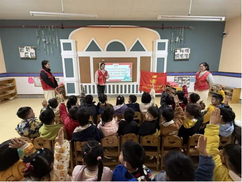 我愛湘潭我的家｜九洲社區(qū)聯(lián)合幼兒園開展清明節(jié)主題活動