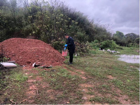 板塘街道：播撒草籽添新綠 扮靚家園提“顏值”