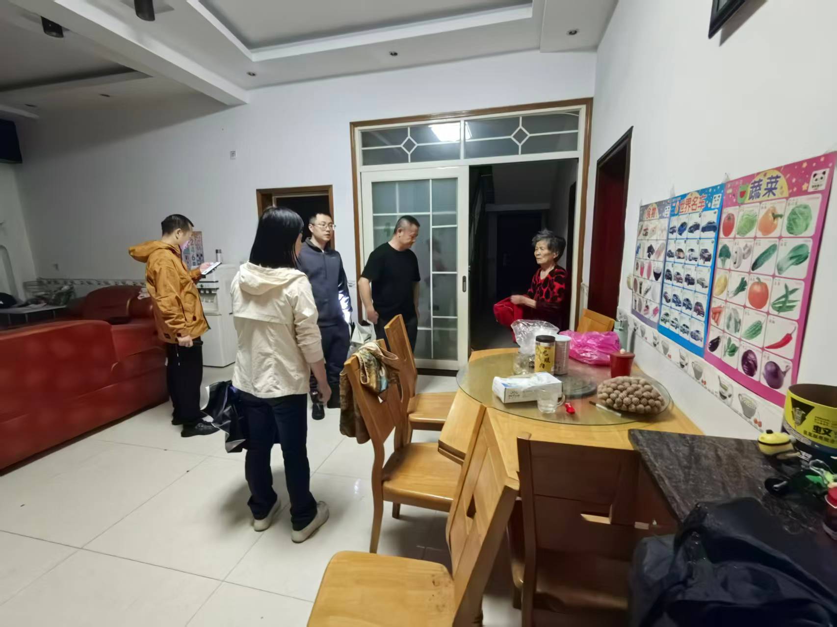 农联村：闻“汛”而动 精准转移