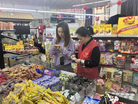 阳光社区：常态巡查不松懈 食安守护不停步