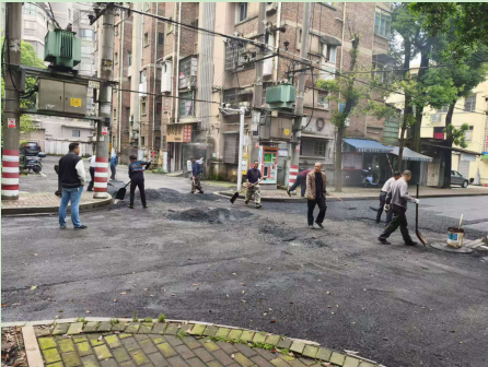 学卫社区：“三听三问”解民忧 三条“烦心路”旧貌换新颜