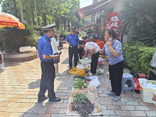 多部門(mén)聯(lián)合進(jìn)社區(qū) 法治便民與市容整治雙推進(jìn)