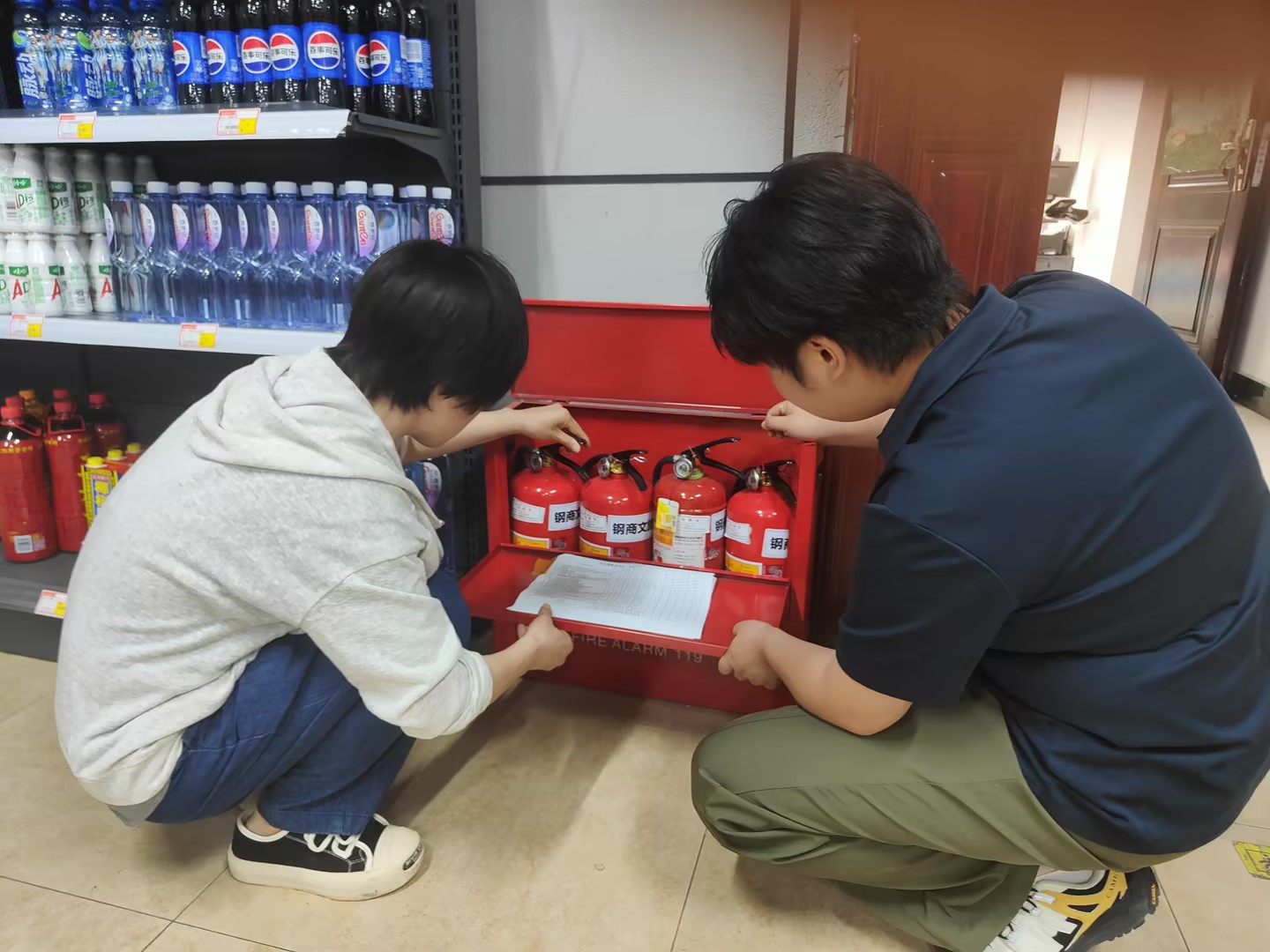 大板房社区综合文化服务中心开展文旅体经营场所安全隐患排查