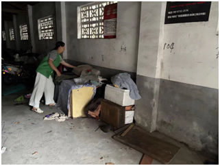 禾花塘社区：整治公共单车棚乱象 消除安全隐患