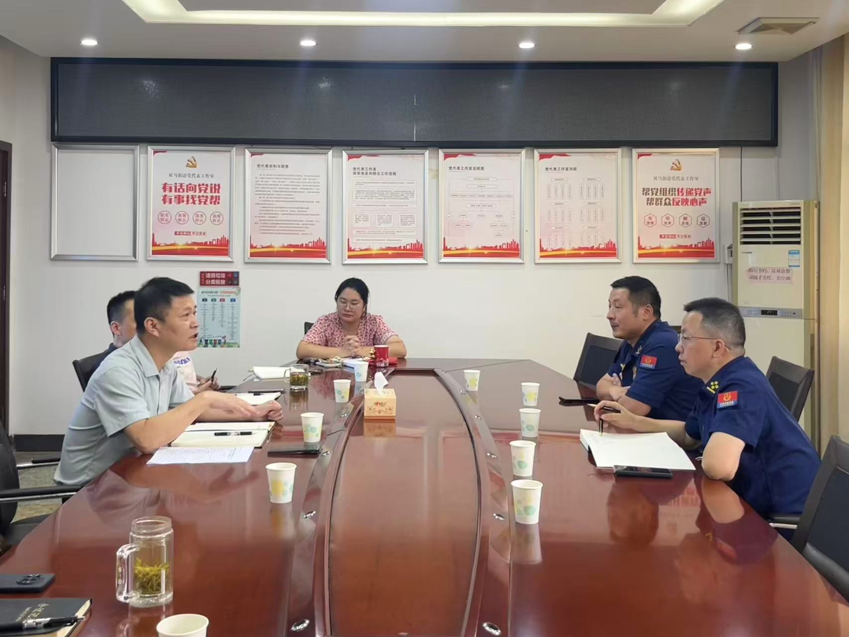 双马街道：多方联动督导压实消防责任 精准攻坚筑牢辖区安全防线
