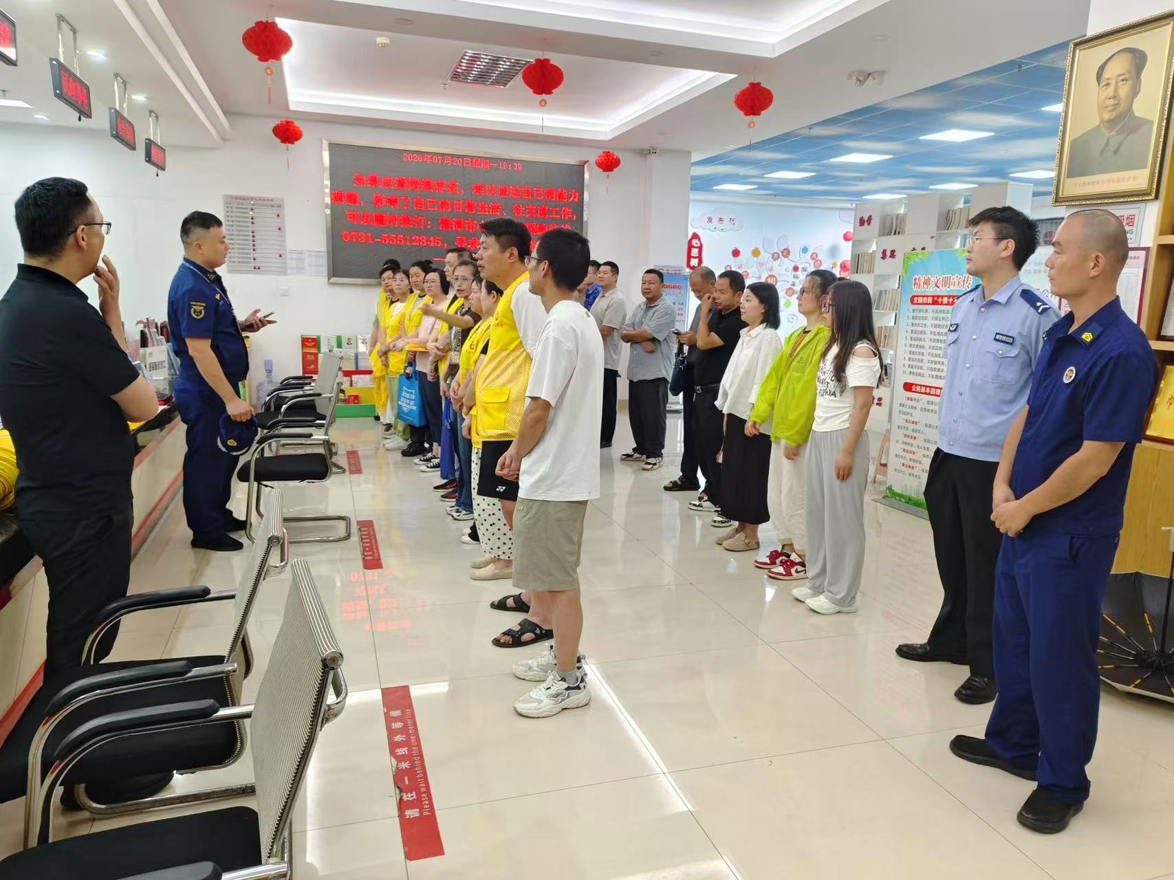 双马街道开展消防安全集中夜查行动