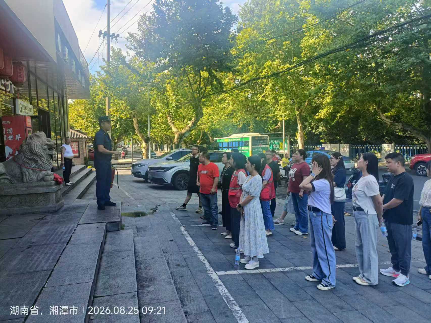 菊花塘社区：消防培训演练进多业态混合经营场所