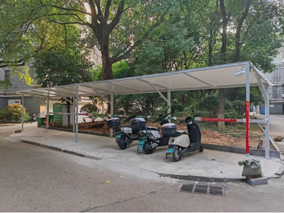 牡丹社区：安装便民充电桩  筑牢社区安全防线