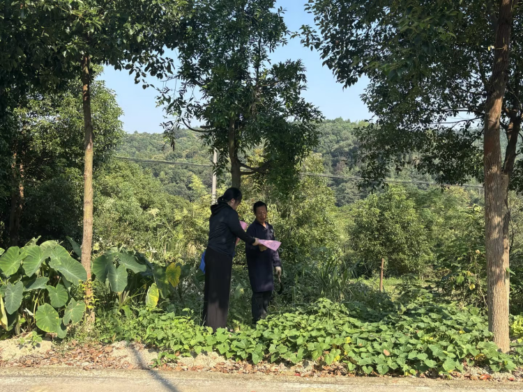 玉屏村：入户宣传秸秆禁烧 筑牢生态安全防线